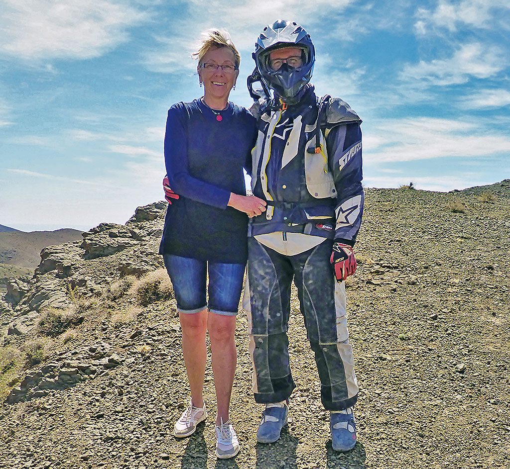 Petra und Rainer - Geführte Endurotour Marokko mit Motorrad-Adventure-Travel