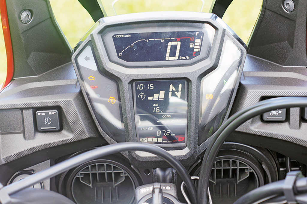 Honda CRF 1000 L Africa Twin - Cockit