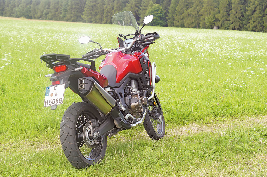 Honda CRF 1000 L Africa Twin - Heck