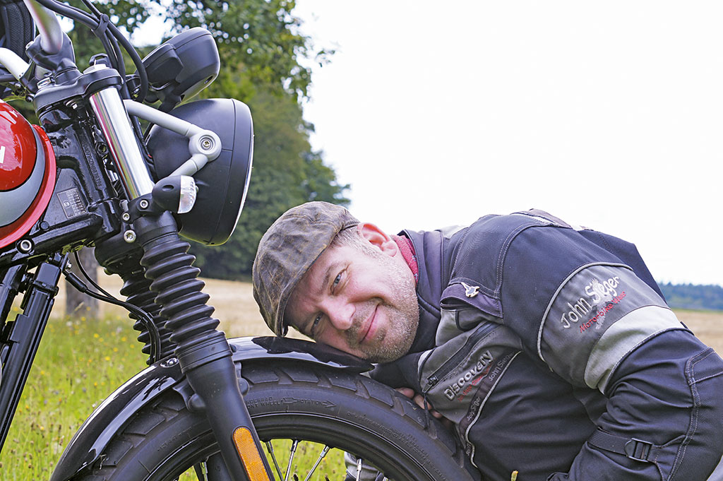 Die mag ich - Triumph Street Scrambler, Modell 2017 Die mag ich - Triumph Street Scrambler, Modell 2017