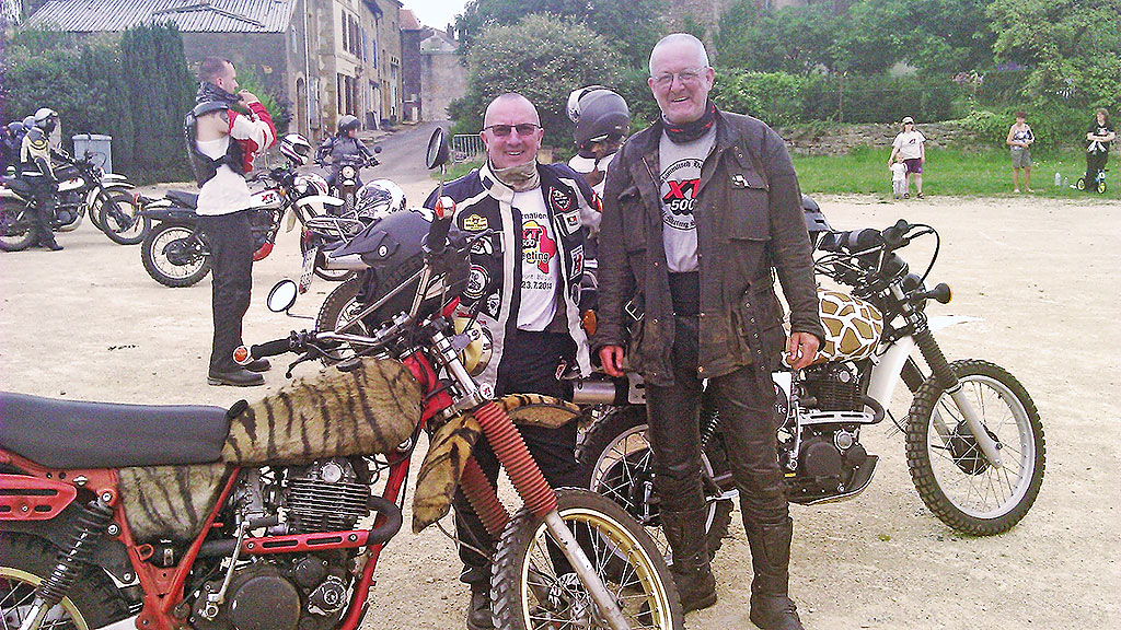 Internationales XT-Treffen in Herbeumont 2014 traf XTiggr dort auf La Girafe