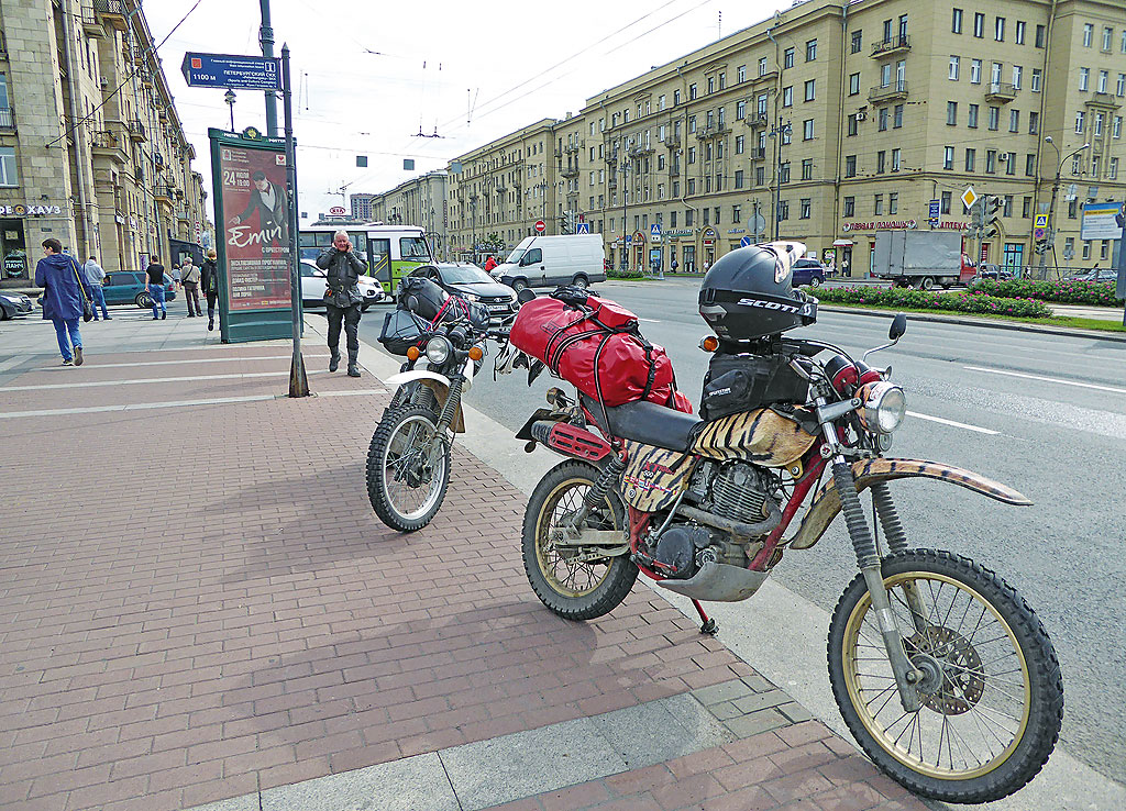 2016 Moskovskaya - Yamaha XT 500 - 208.842 km – to be continued…