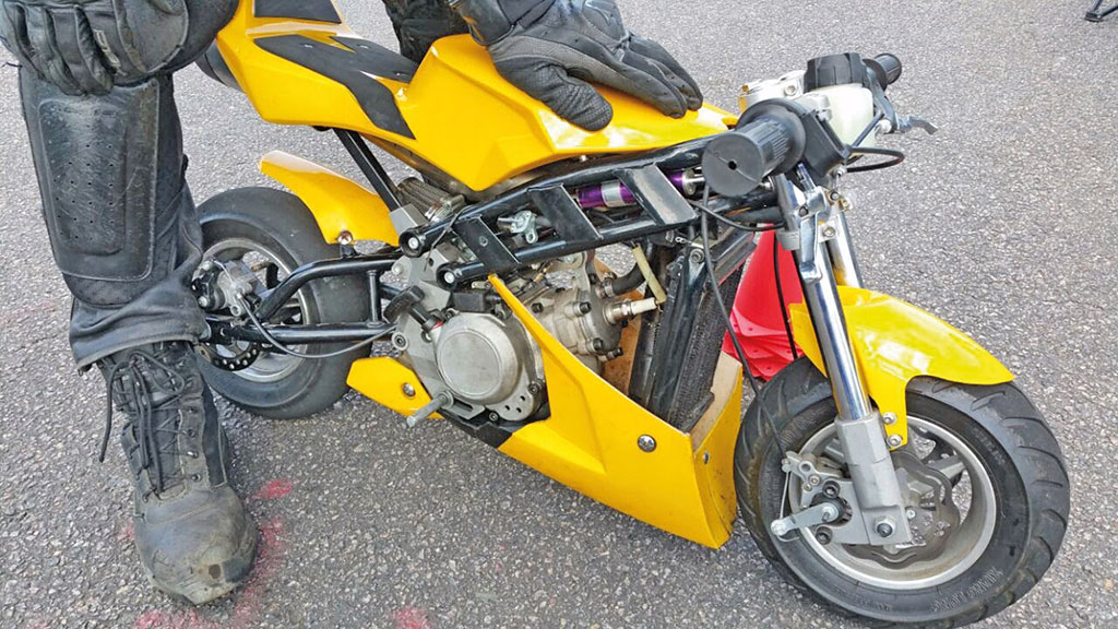 Pocket Bike - nichts für Riesen