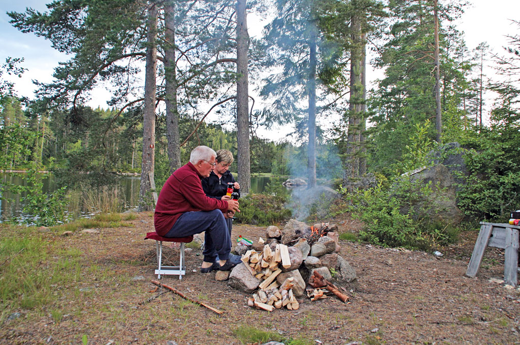 Schweden mit Ural Gespann