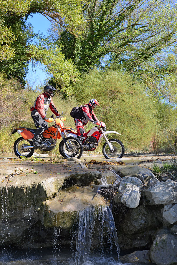 Endurowandern in Südfrankreich