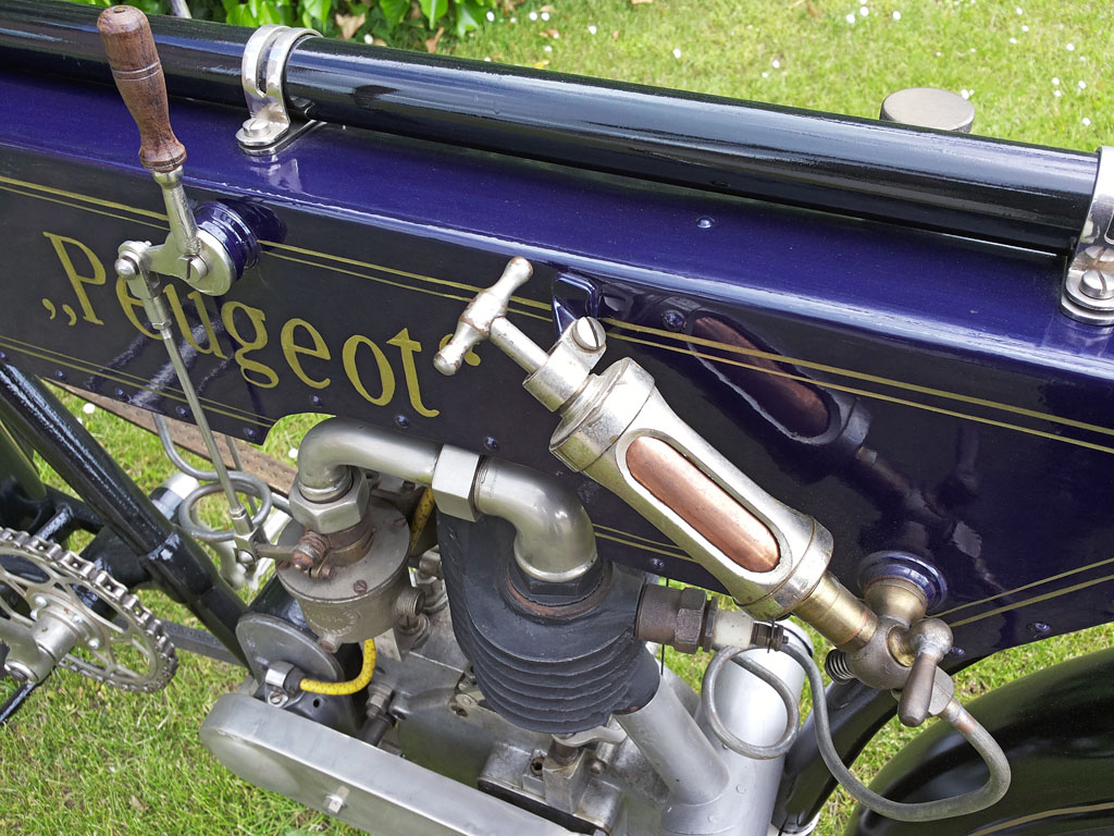 Manuelle Ölpumpe - Peugeot Motorrad Bj. 1904