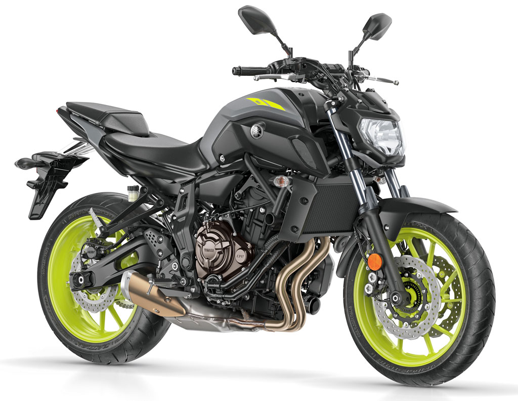 Yamaha MT-07, Modell 2018
