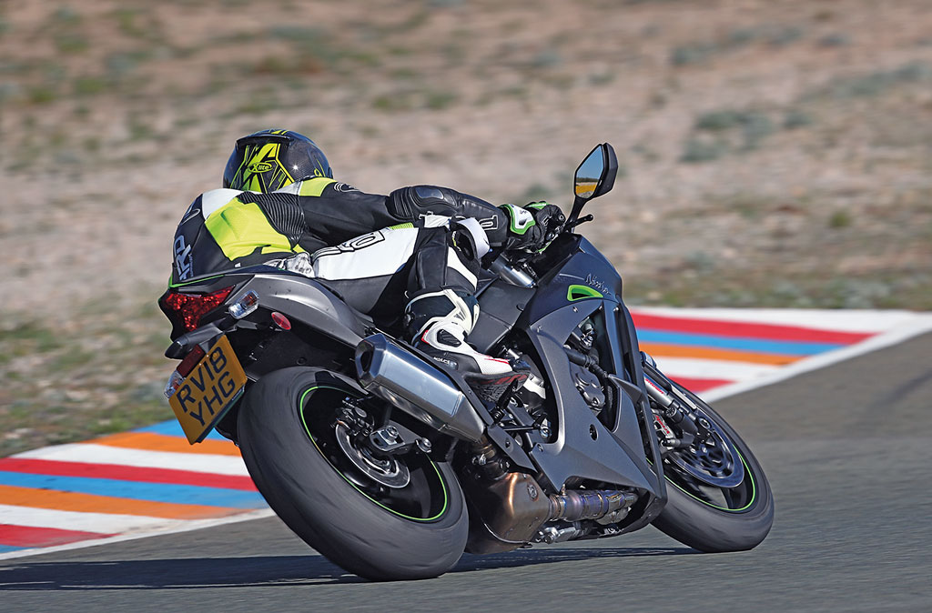 Kawasaki ZX-10R SE Modell 2018, Heck