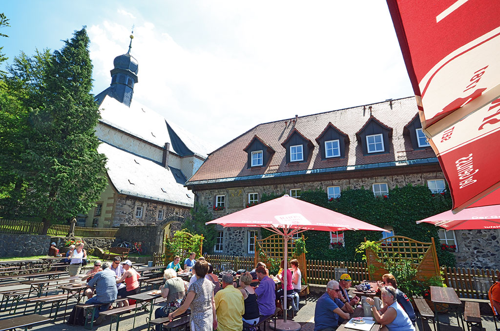Klosterschenke am Kreuzberg - Motorradtour Rhön