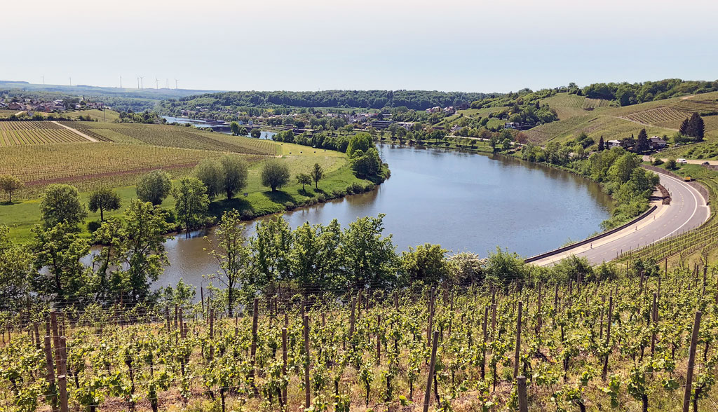 Die Mosel bei Schengen