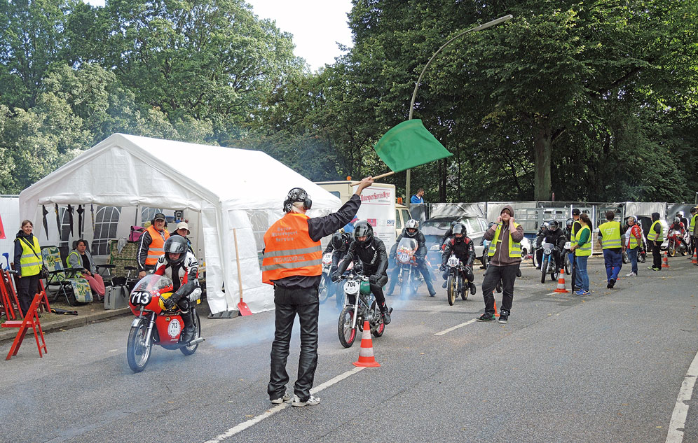 Als Aktiver beim Stadtpark Revival am Start Als Aktiver beim Stadtpark Revival am Start