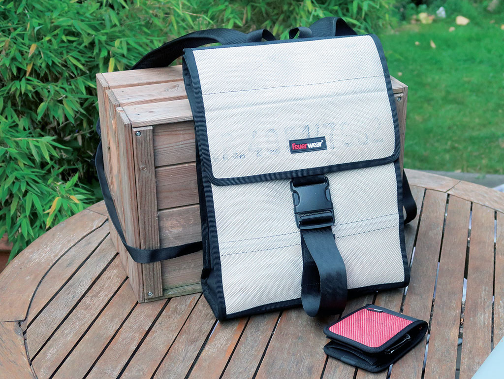 Feuerwear Rucksack Eric und Geldbörse Fred