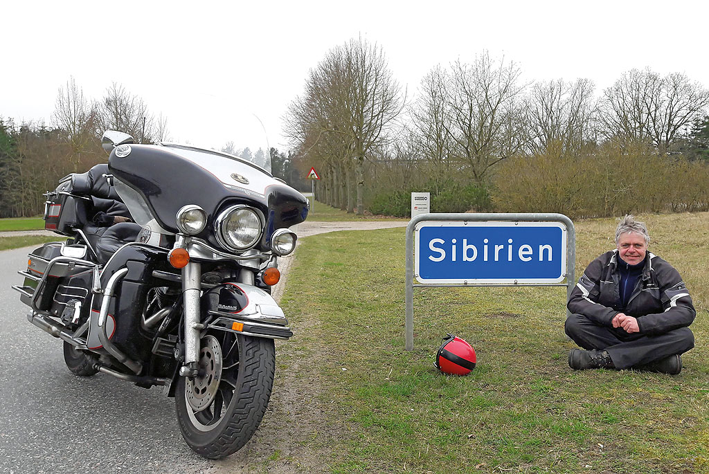 In Sibirien mit der Harley-Davidson Ultra Classic Electra Glide, Bj. 1989