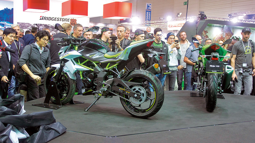 Kawasaki 125er - INTERMOT 2018