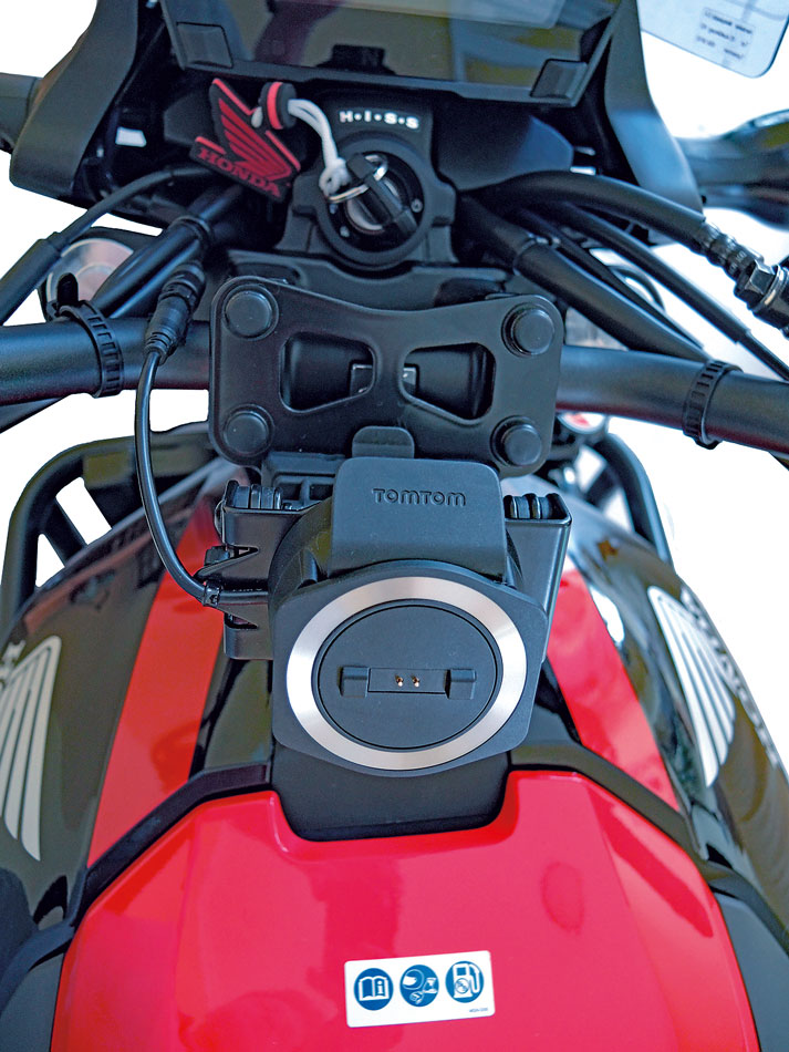 Modellspezifische Navi-Halterung für Honda NC 750 S DCT, Modell 2017