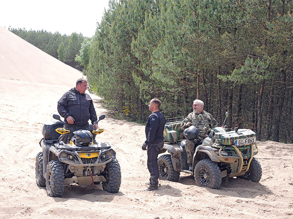 Quad-Tour Offroad in Westpommern