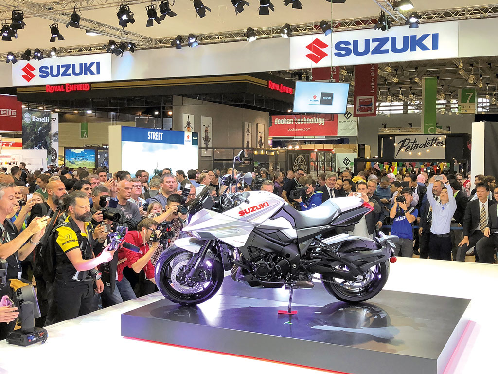 Suzuki Katana Präsentation - INTERMOT 2018