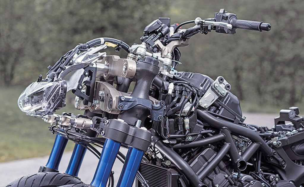 Pendeltechnik Yamaha Niken, Modell 2018