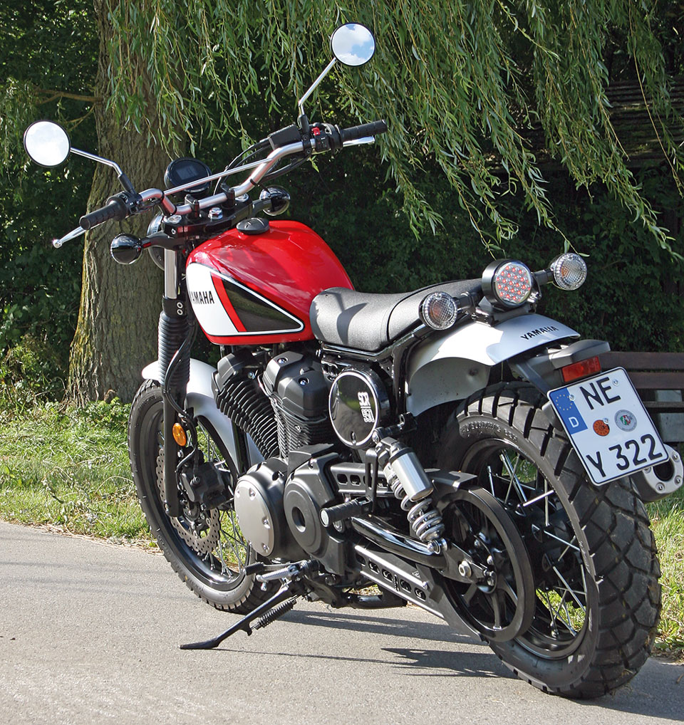 Heck - Yamaha SCR 950, Modell 2018