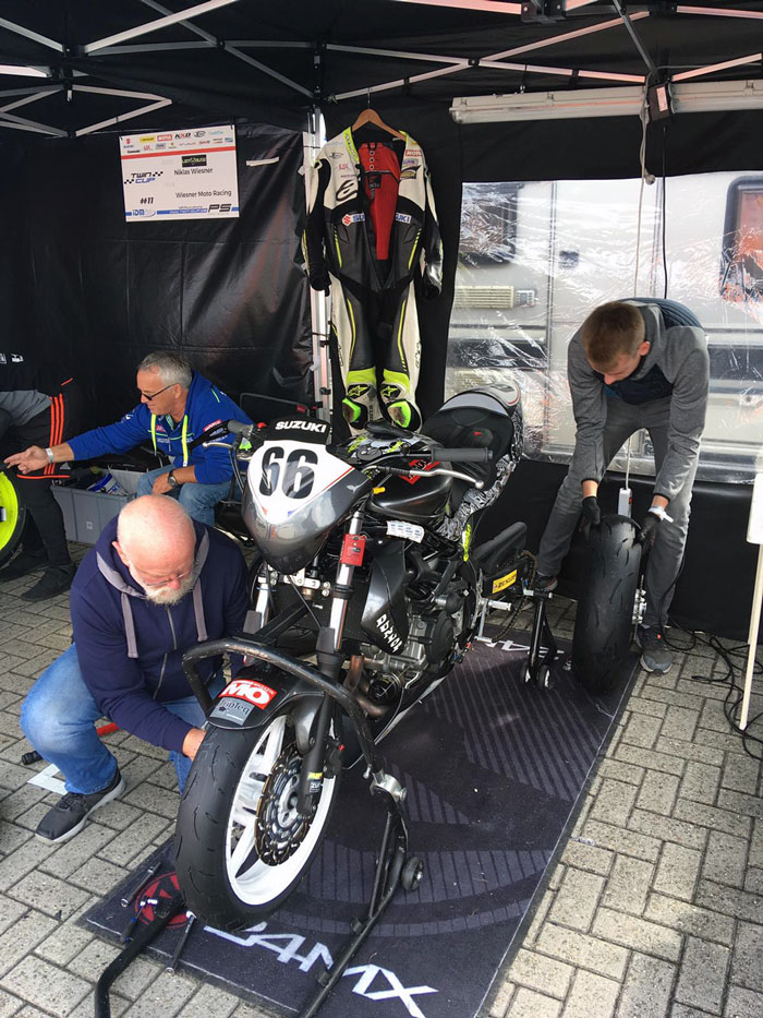 Timm Dettmers Twin Cup - Danke an die Boxencrew