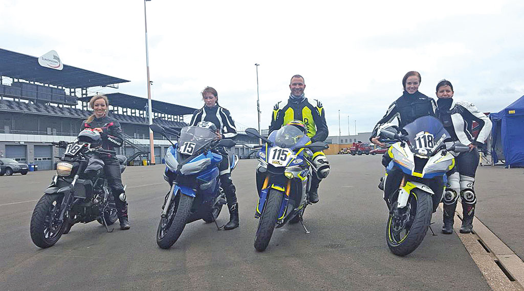 v.l.: Ich, Fiona, Pit, Annika und Melli