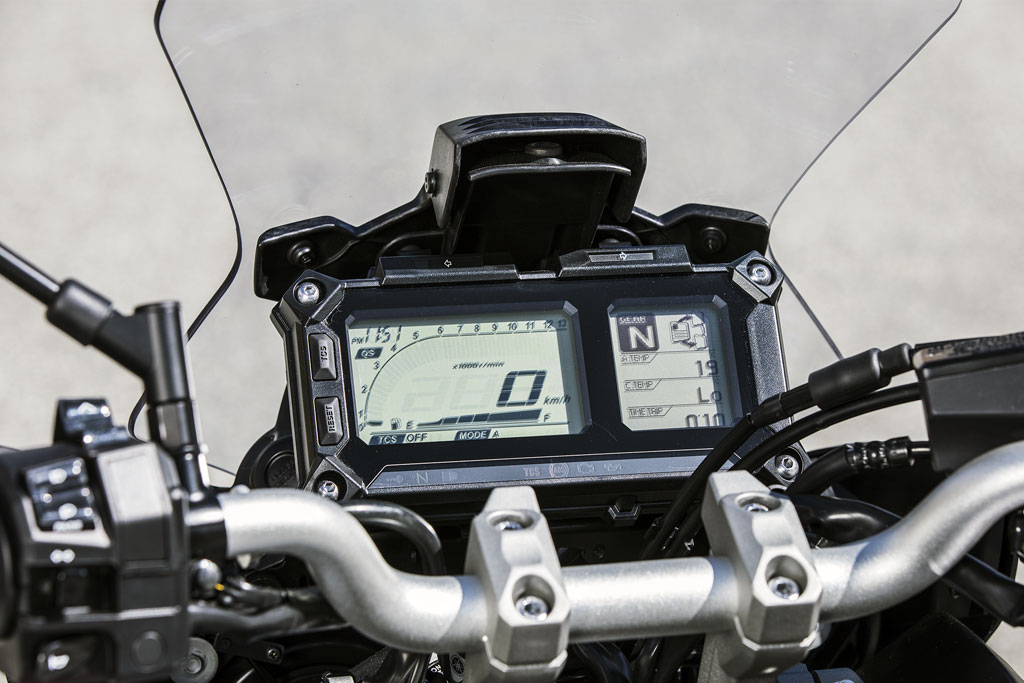 Cockpit Yamaha Tracer 900, Modell 2018