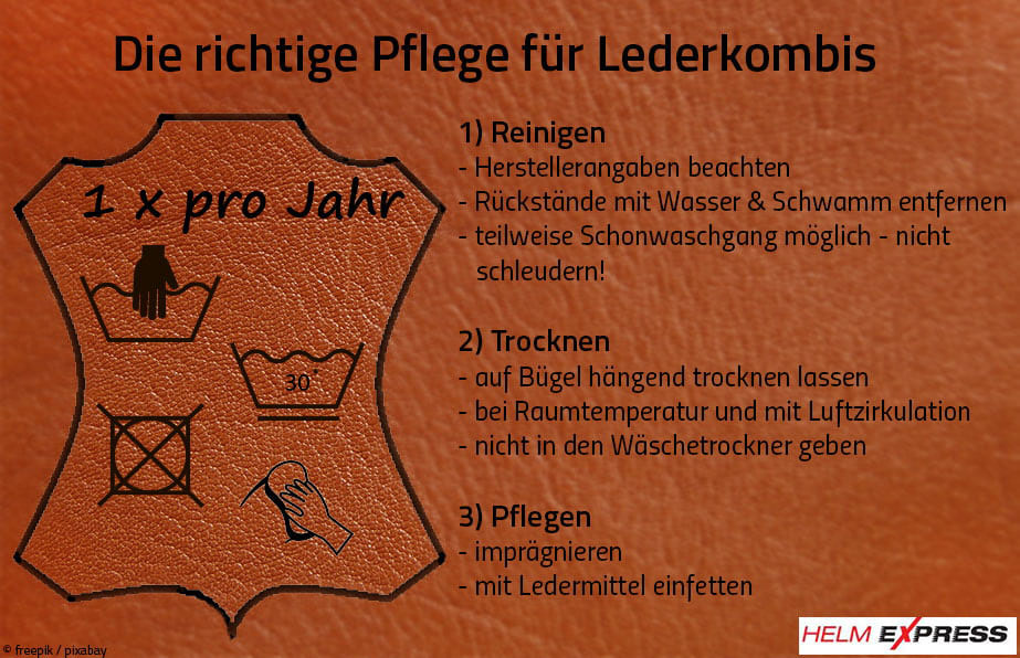 Leder-Pflegetipps von Helmexpress.com