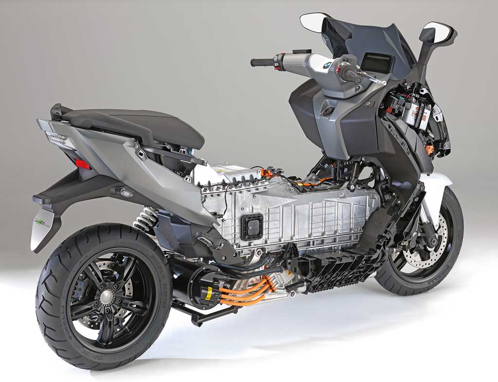 BMW C evolution - alles anders unter der Verkleidung