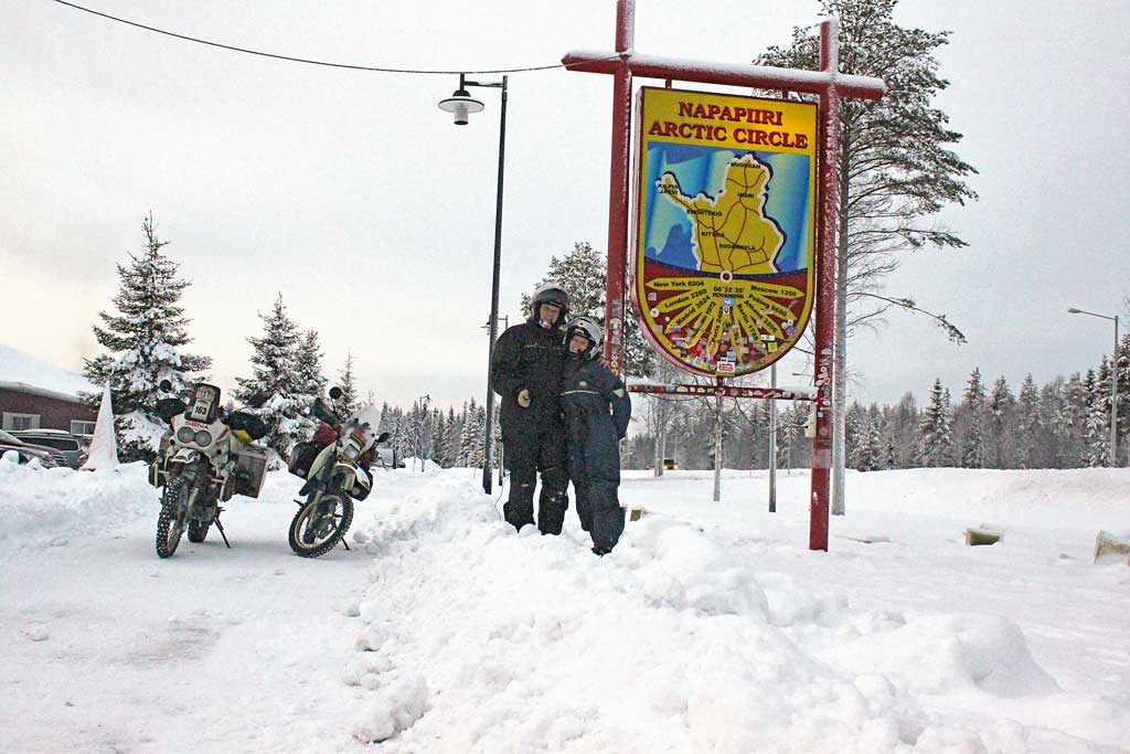 Eisreise - am Nordpolarkreis