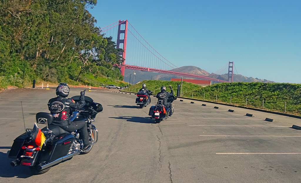 Die Golden Gate Bridge - USA - Wilder Westen 