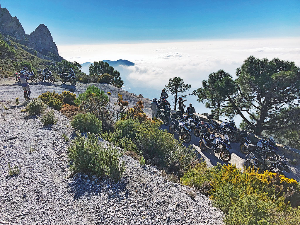 Über die Berge mit der BMW R 1250 GS Adventure, Modell 2019