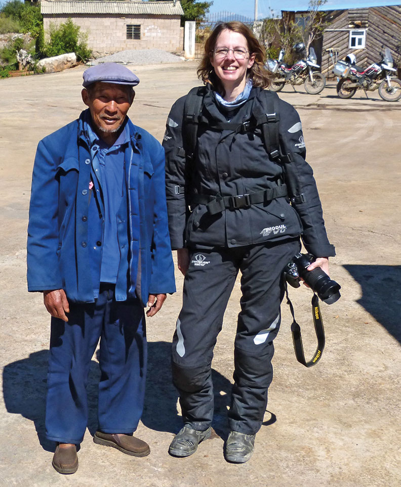 Elke Rosskamp in China
