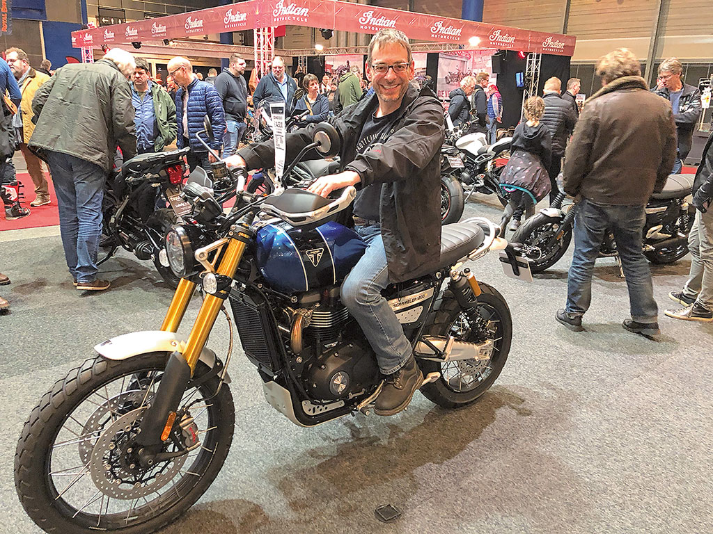 Triumph Scrambler 1200 - Copyright Kradblatt / Marcus Lacroix 