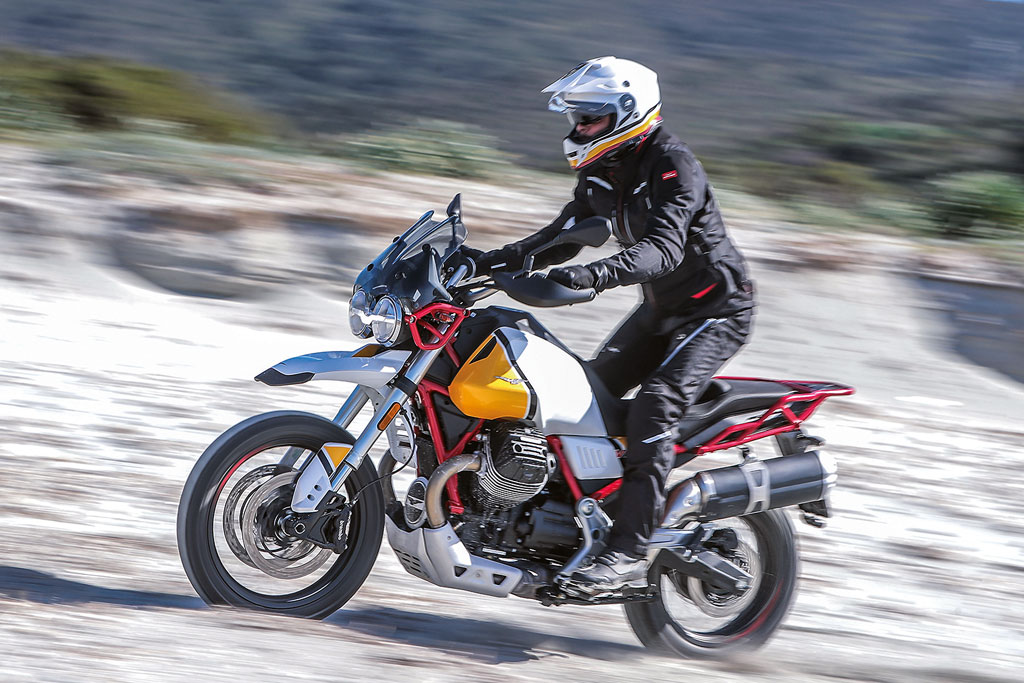 Offroad: Moto Guzzi V85 TT Modell 2019