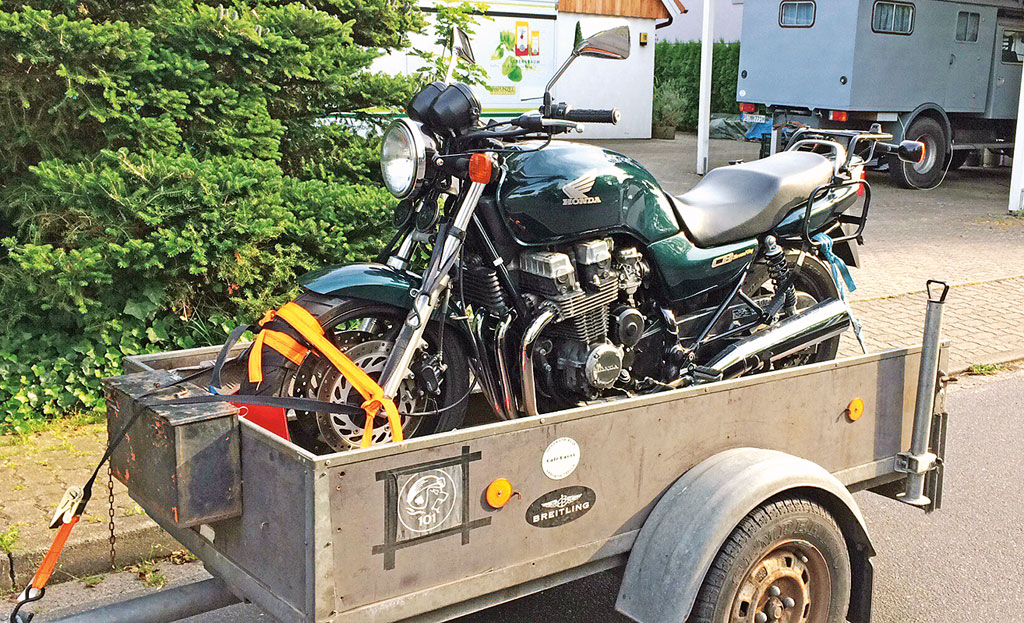 Ausgangsbasis: Honda CB Sevenfifty Roadster-Umbau