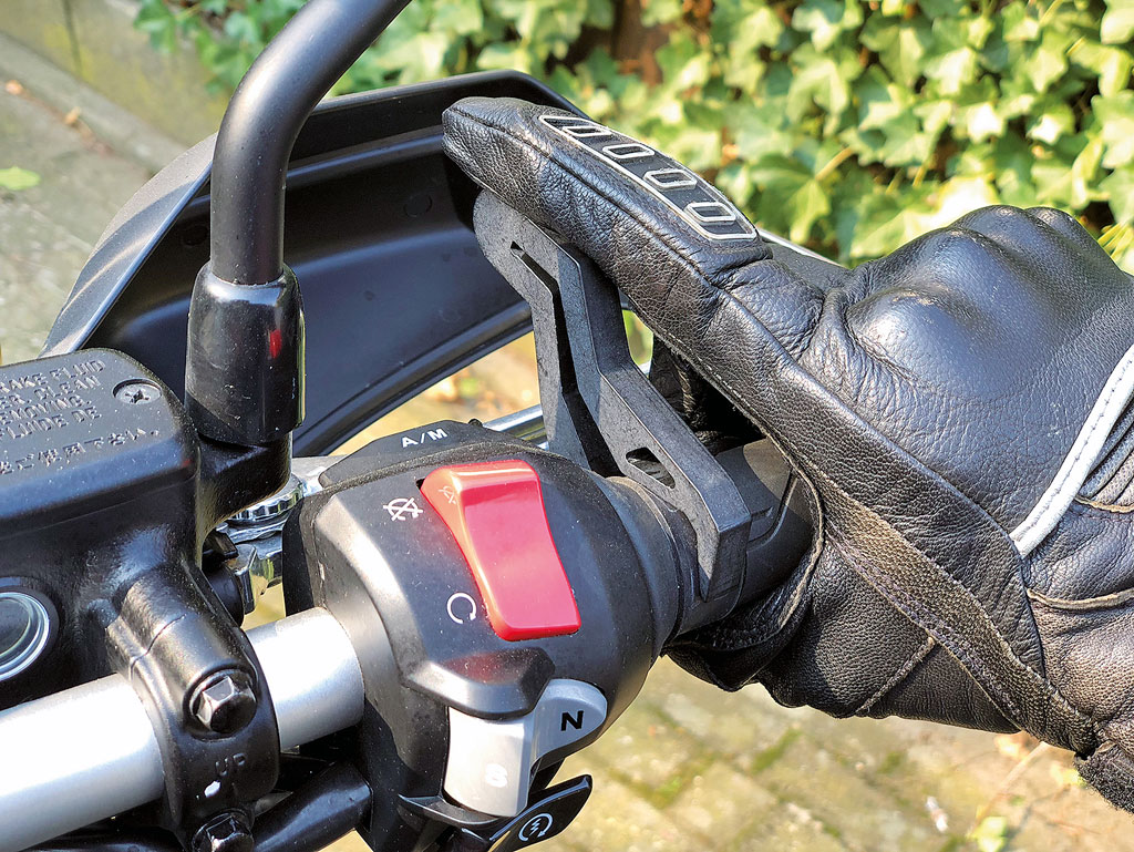 Tempomat Cruisy Evo einsatzbereit