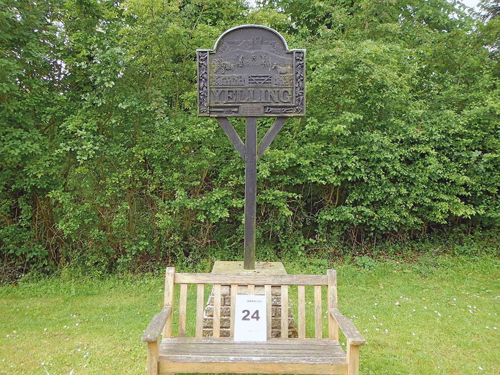 Gefundener Wegepunkt bei der Brit Butt Rally