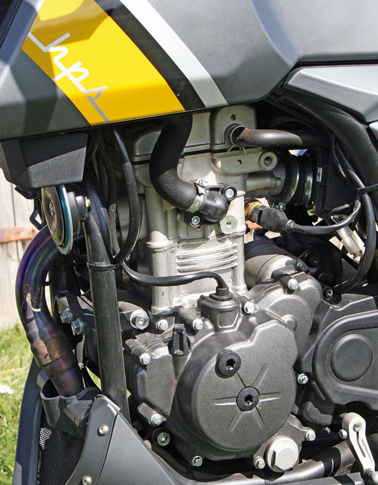 Aprilia Motor in der Mondial HPS 125i - Modell 2019