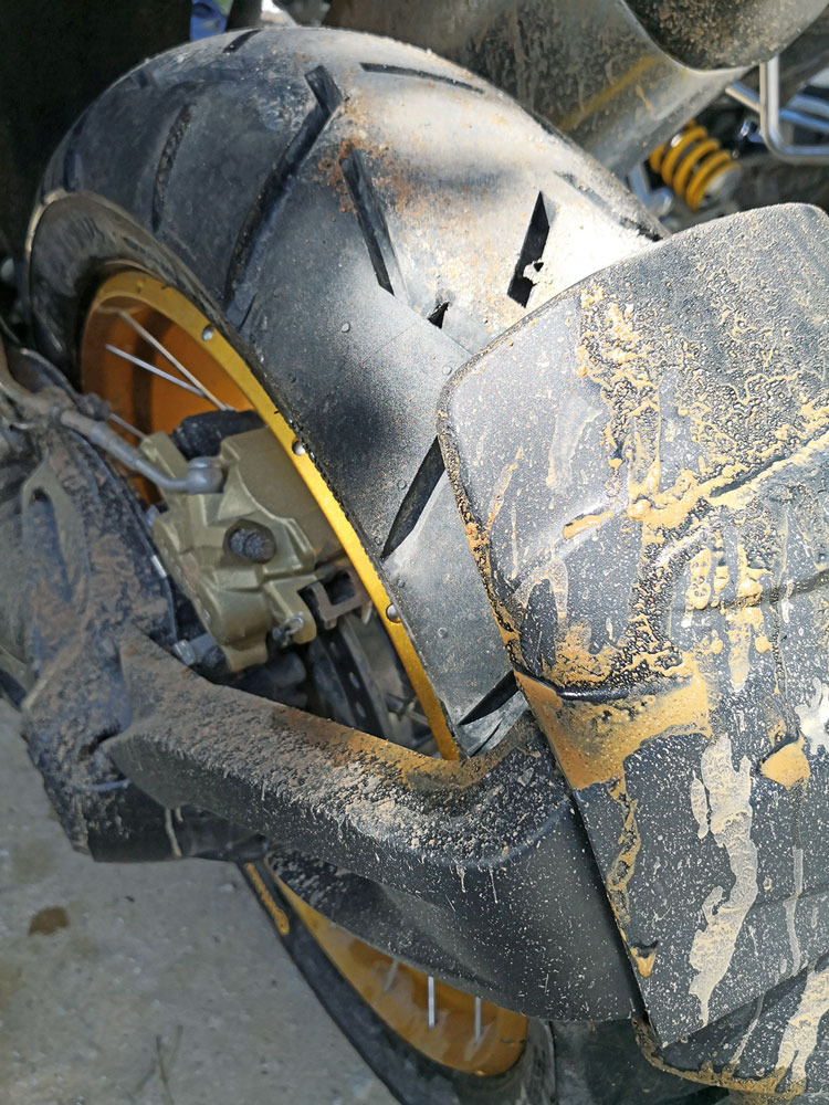 Profiltiefe - Präsentation des Continental TrailAttack3 auf Kreta