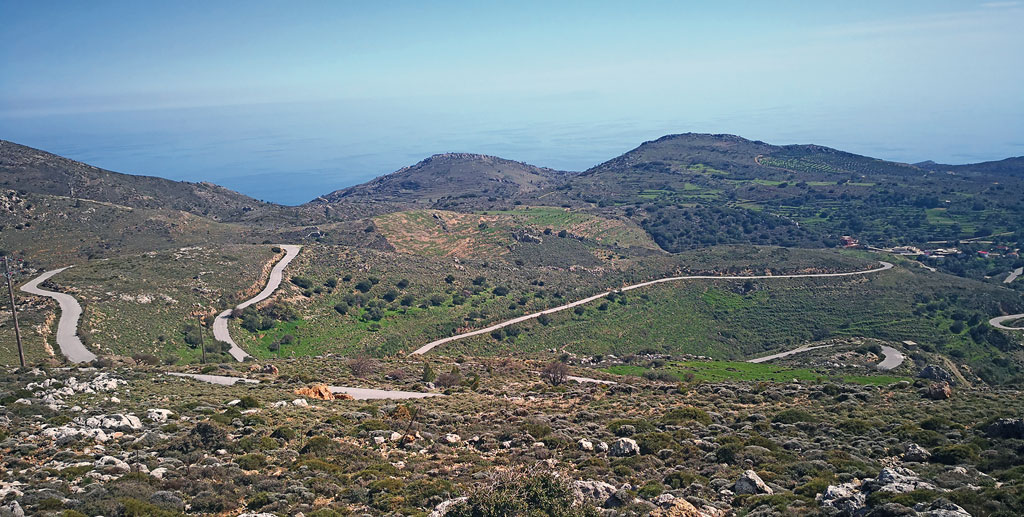 Tolle Kurven auf Kreta