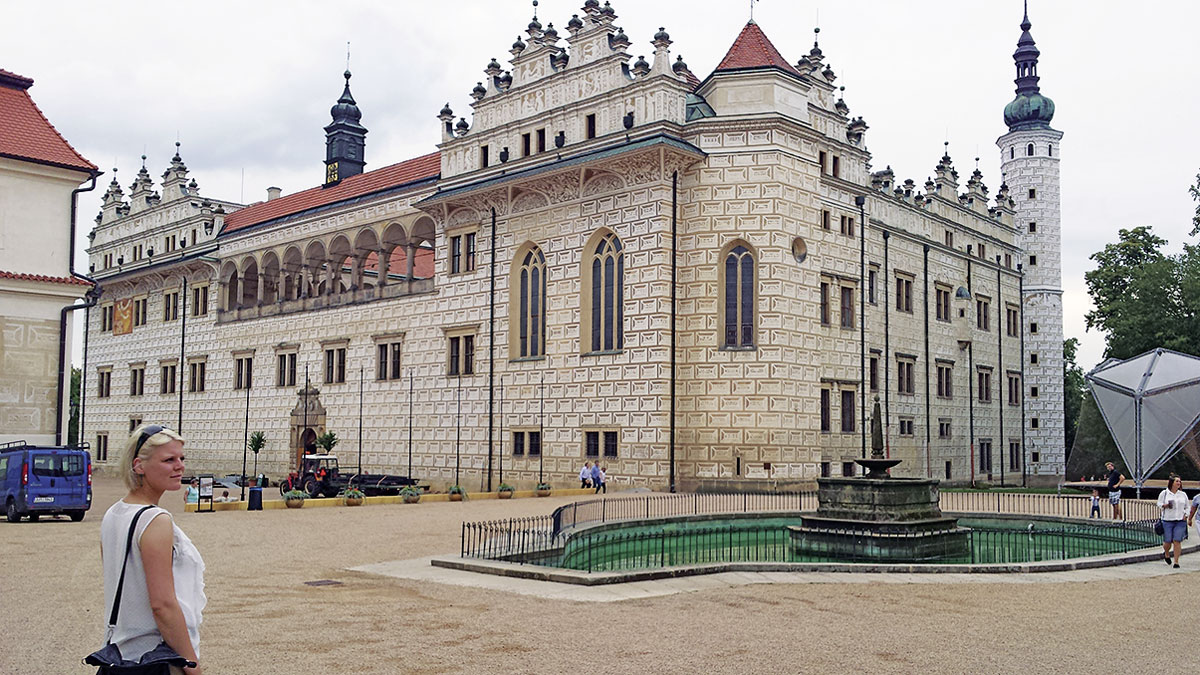 Beeindruckende Schönheit! Das Schloss von Litomyšl