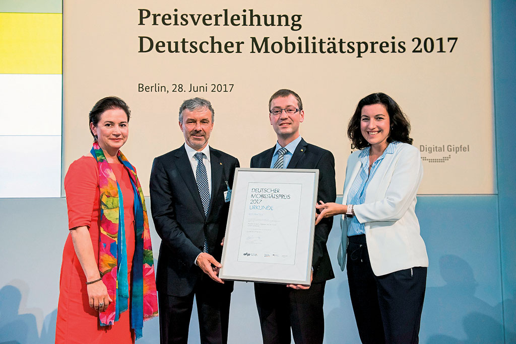 Deutscher Mobilitatspreis 2017 Preisverleihung - Foto von Bernd Brundert