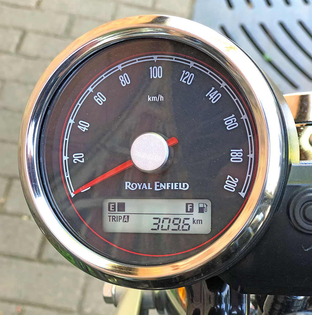 Royal Enfield Interceptor 650 - Tacho