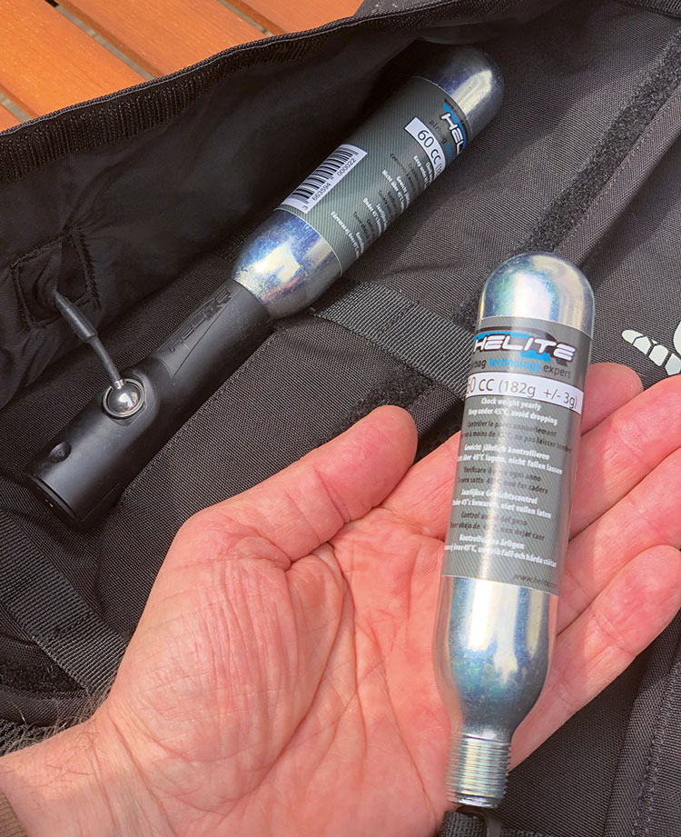 Ersatzpatrone - Helite Turtle 2.0 Airbag Weste