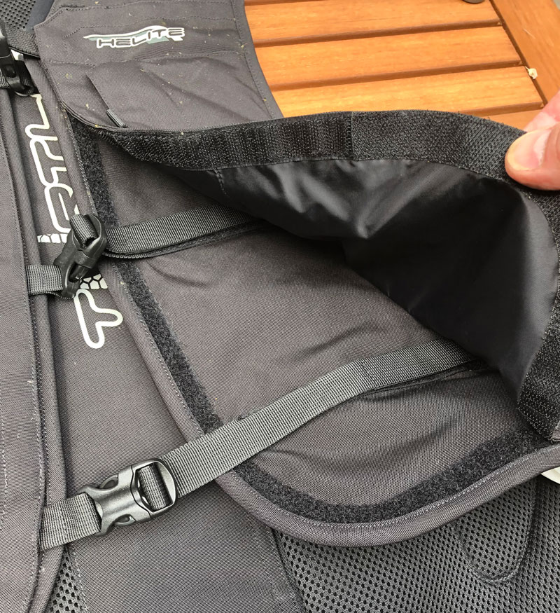 Verstellbare Riemen - Helite Turtle 2.0 Airbag Weste