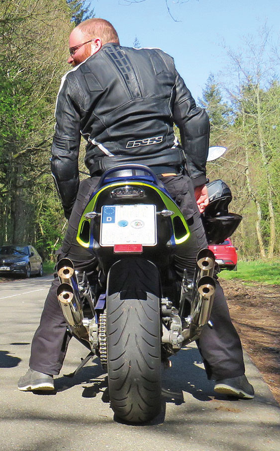 Honda X-eleven / X11 Heck