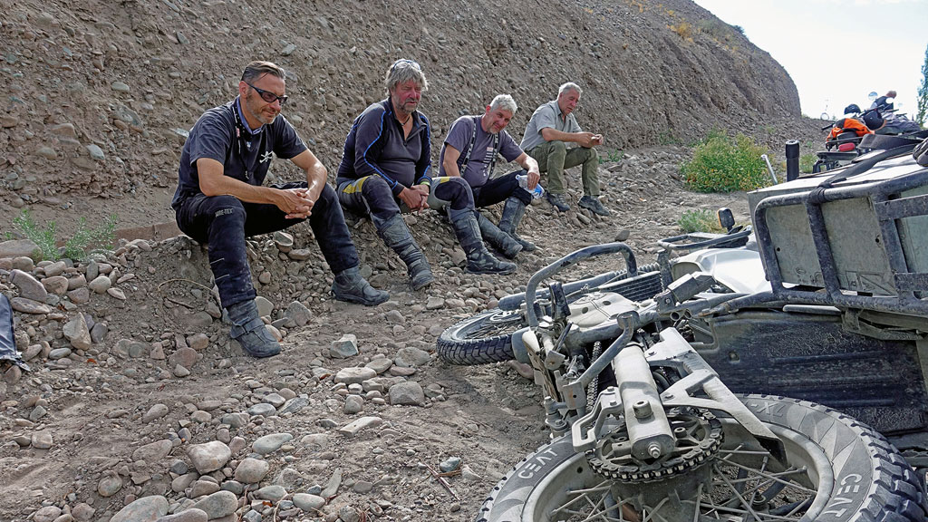 Panne - Gruppenreise Indien / Himalaya mit Royal Enfield Motorrädern