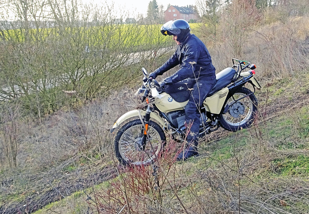 Taugt auch für leichtes Gelände: BMW R 65 G/S