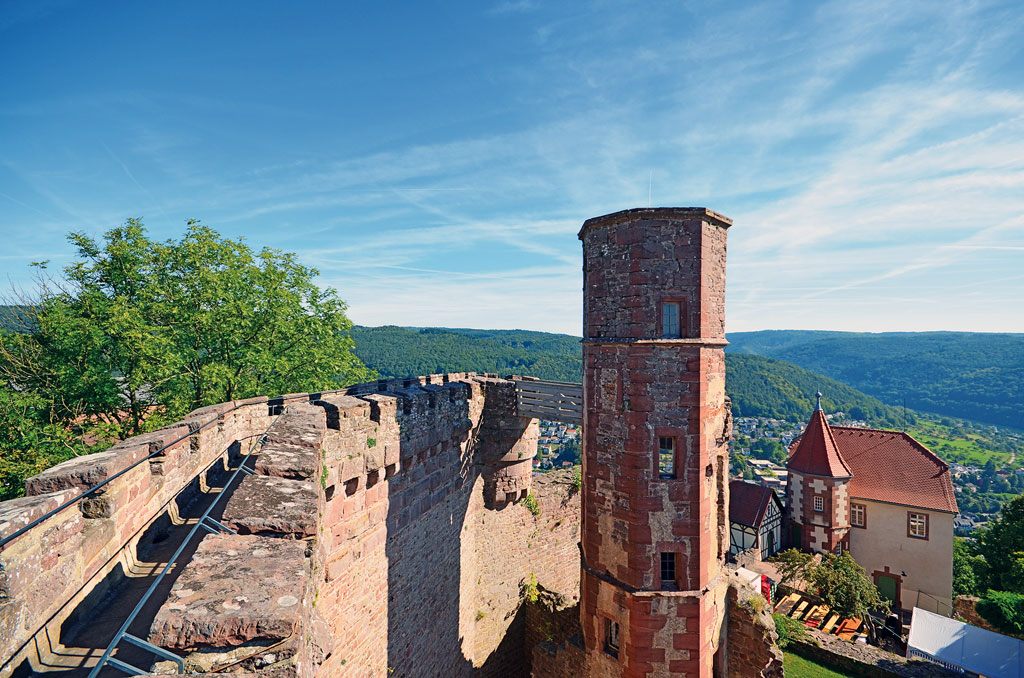 Auf der Feste Dilsberg