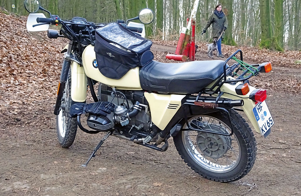 Der Boxer als Handschuhwärmer - BMW R 65 G/S